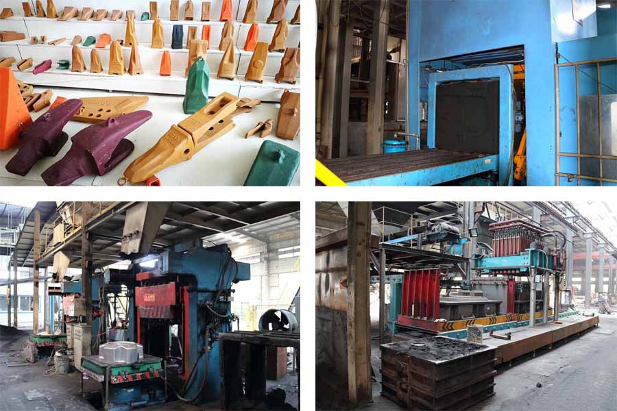 China green sand mold casting foundry
