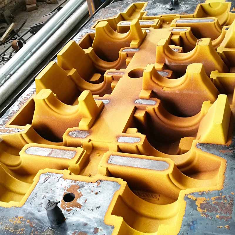 pre-coated sand shell for casting