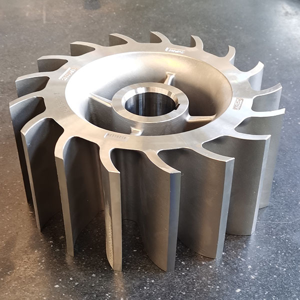 stainless steel machined impeller