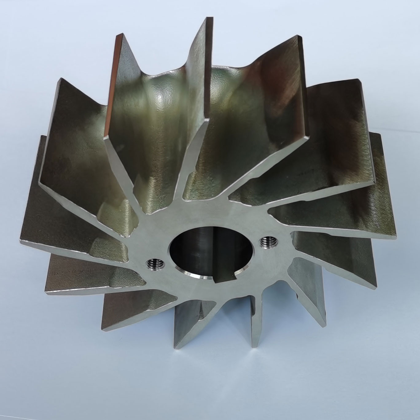 CF8M Stainless Steel Cast Open Impeller (4)
