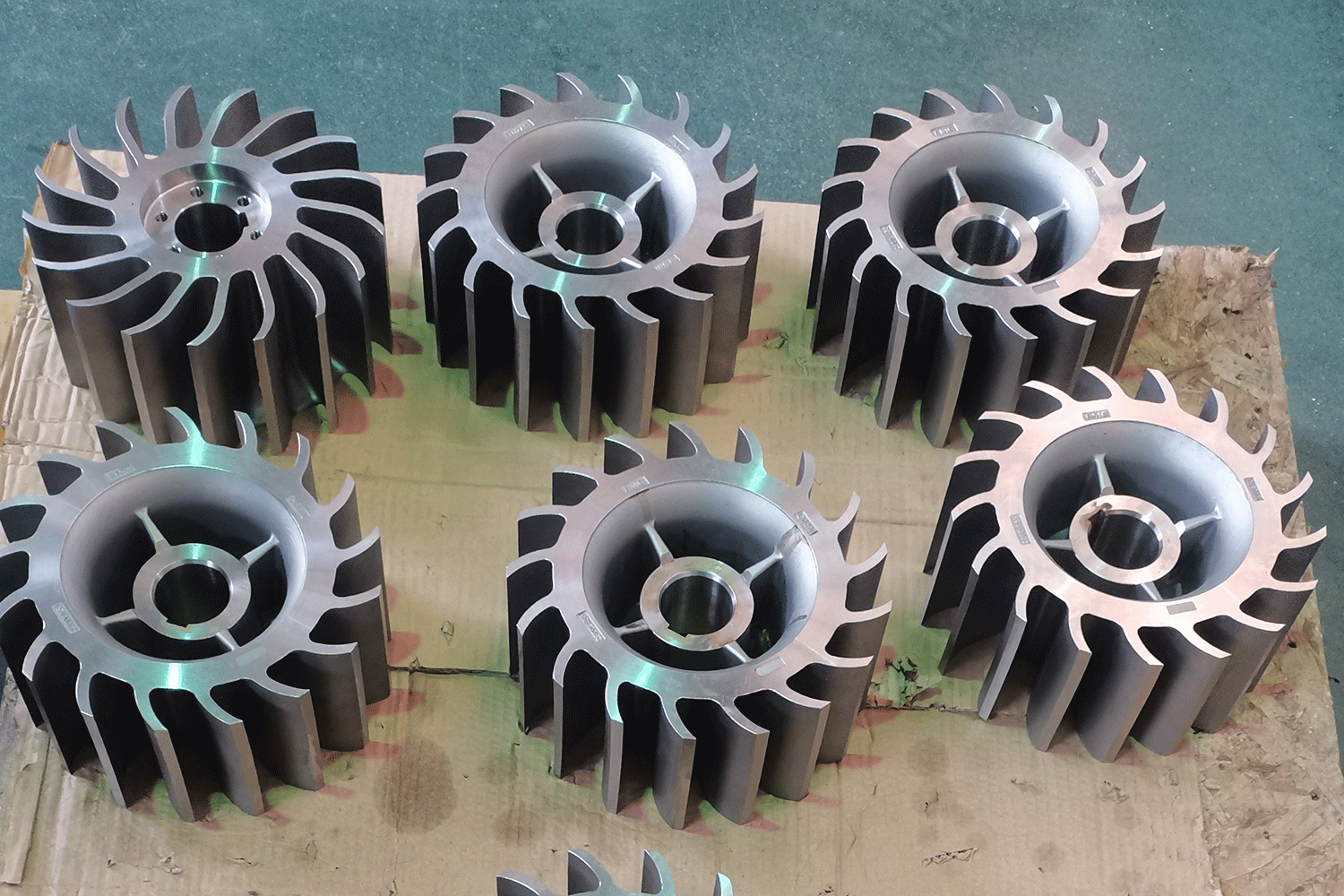 Turbines en acier inoxydable CF8M
