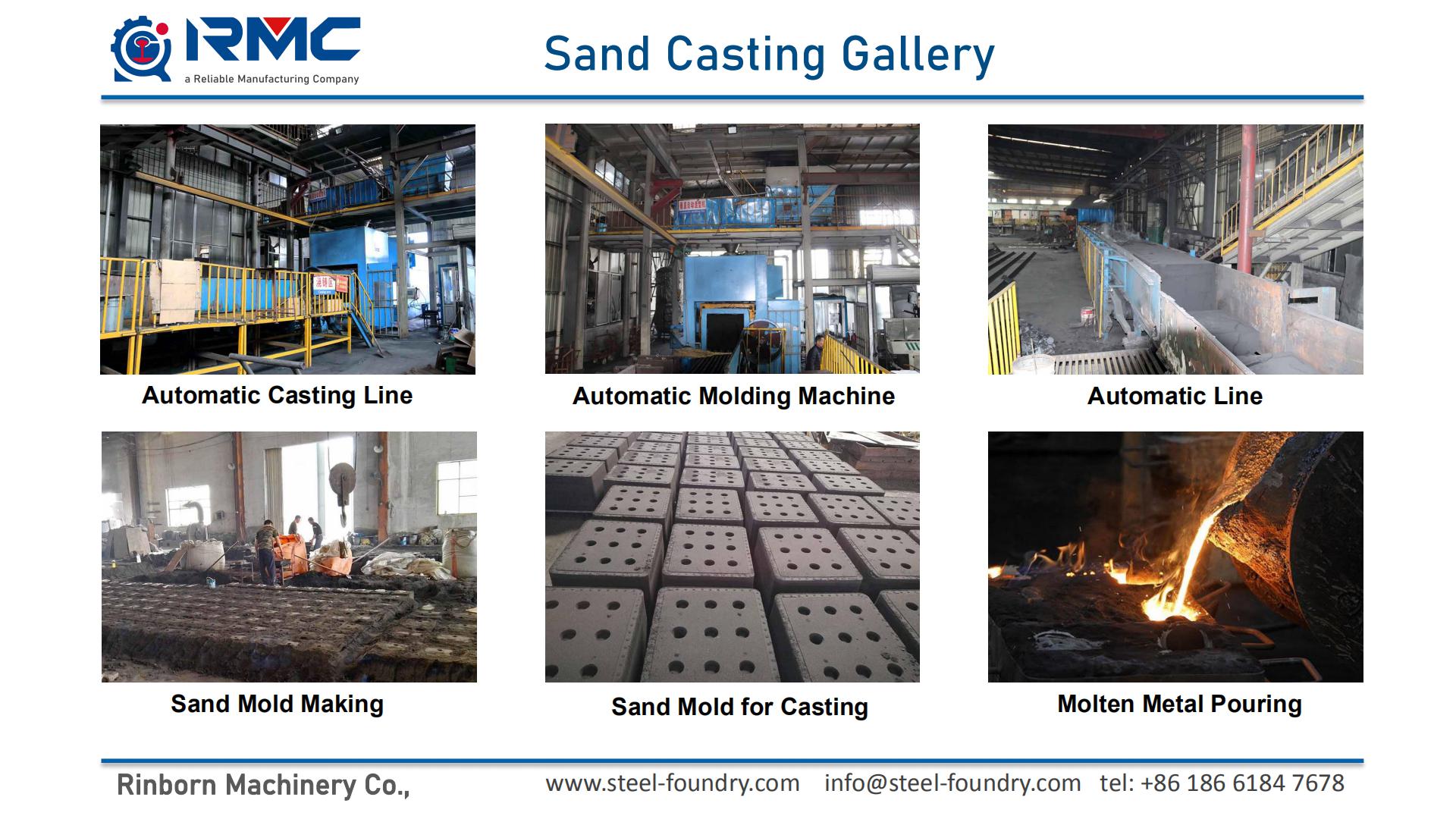 China stainless steel sand casting company
