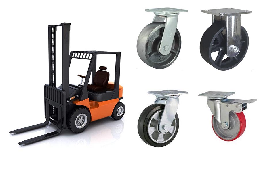 Industriae Castor Rota et Forklift Castings