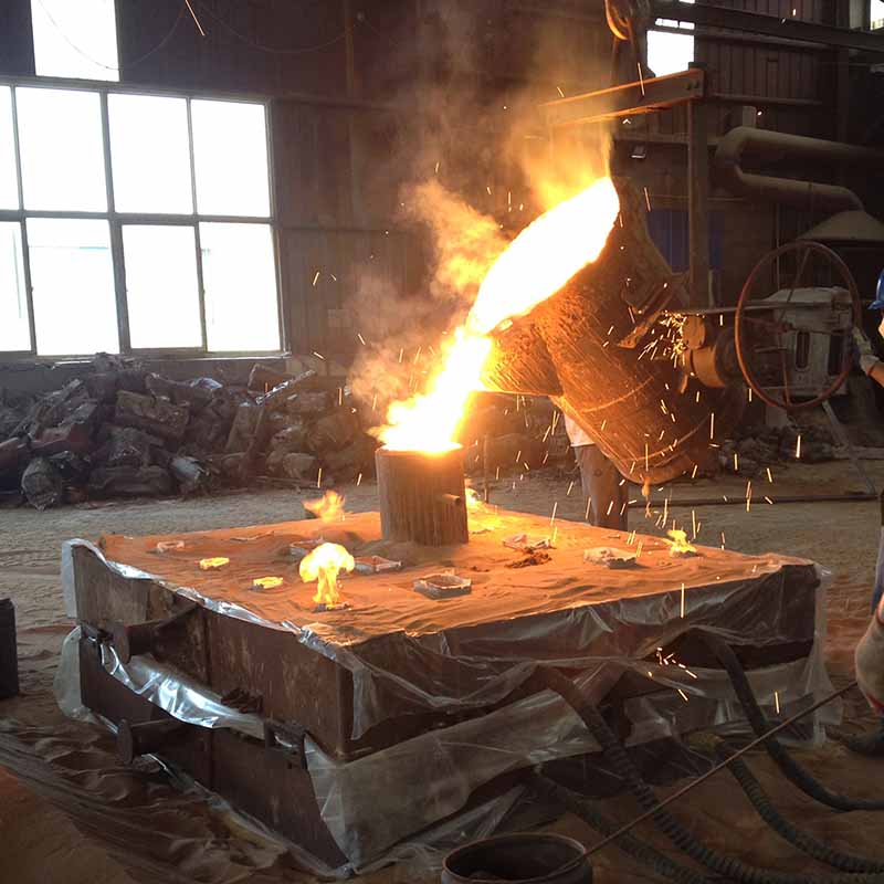 alloy steel v process casting foundry