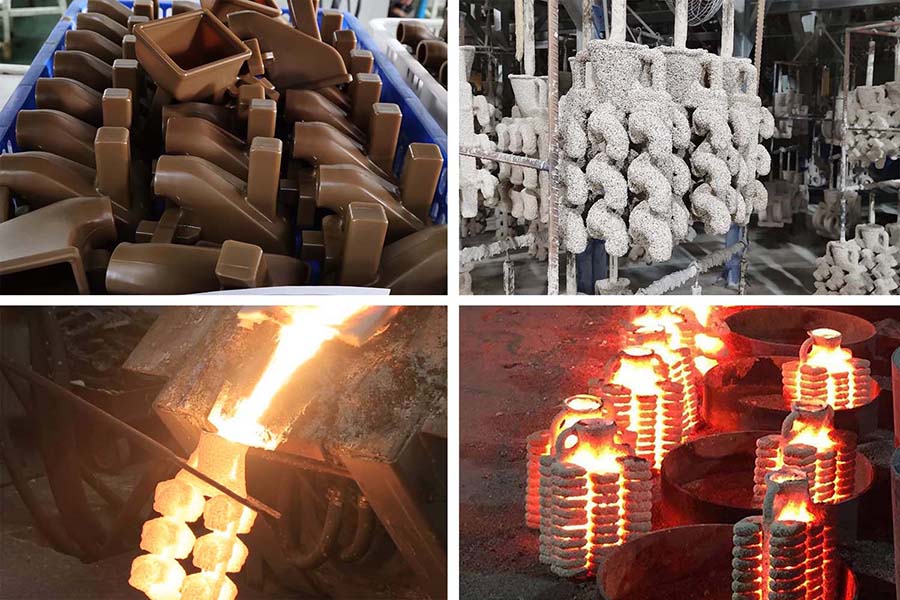 fundición de fundición de inversión de acero de china