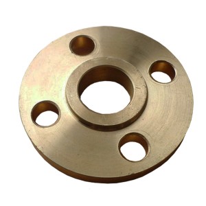 フランジ-真鍮インベストメント鋳造および機械加工
