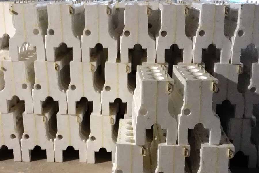 foam patterns at China casting foundry