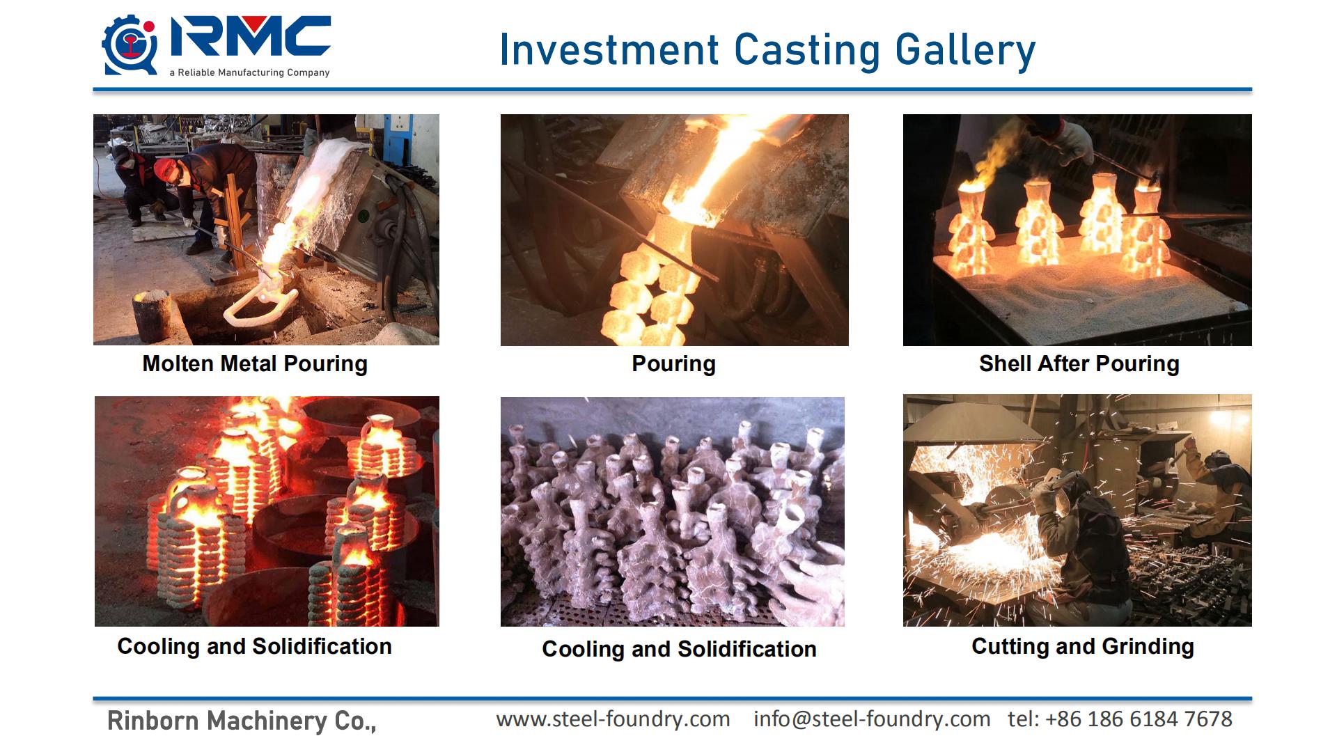 lost wax casting stainless steel foundry