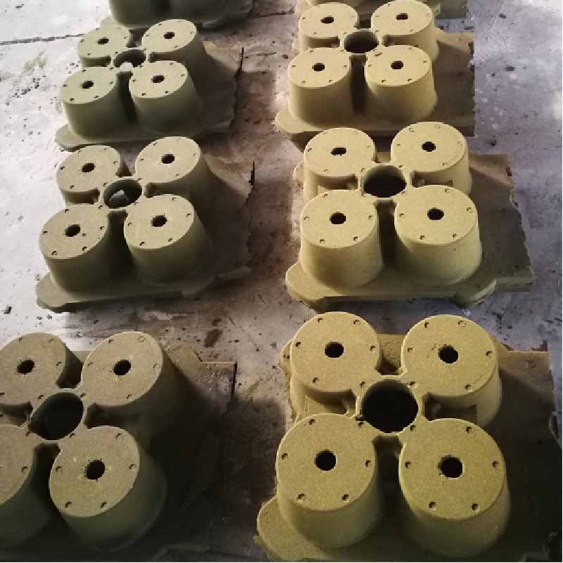 pre-coated sand mold casting