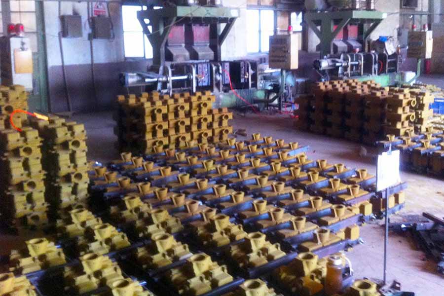 resin coated sand casting foundry