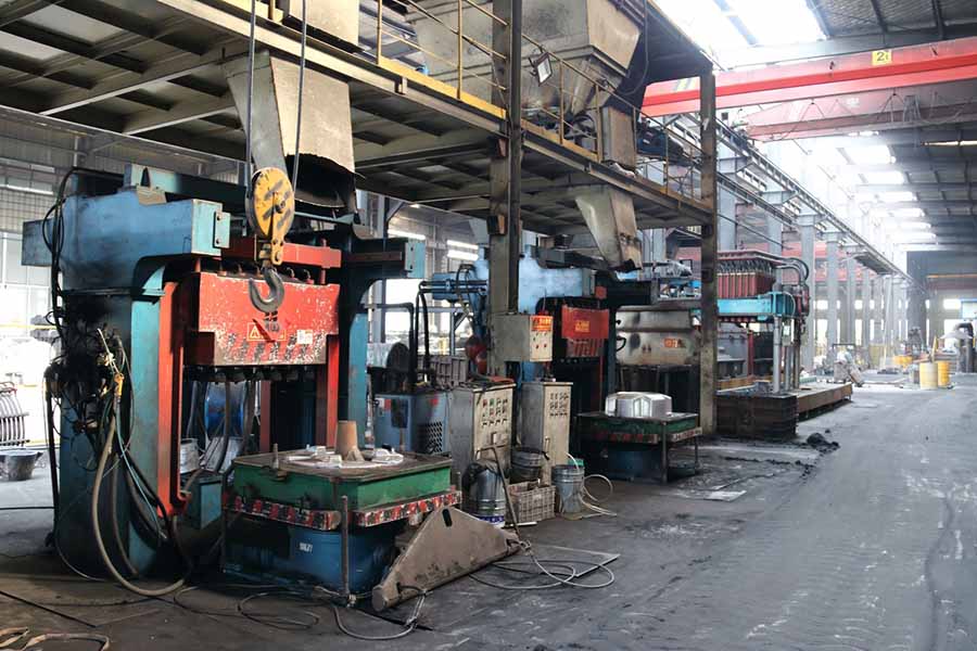 Sand casting production line