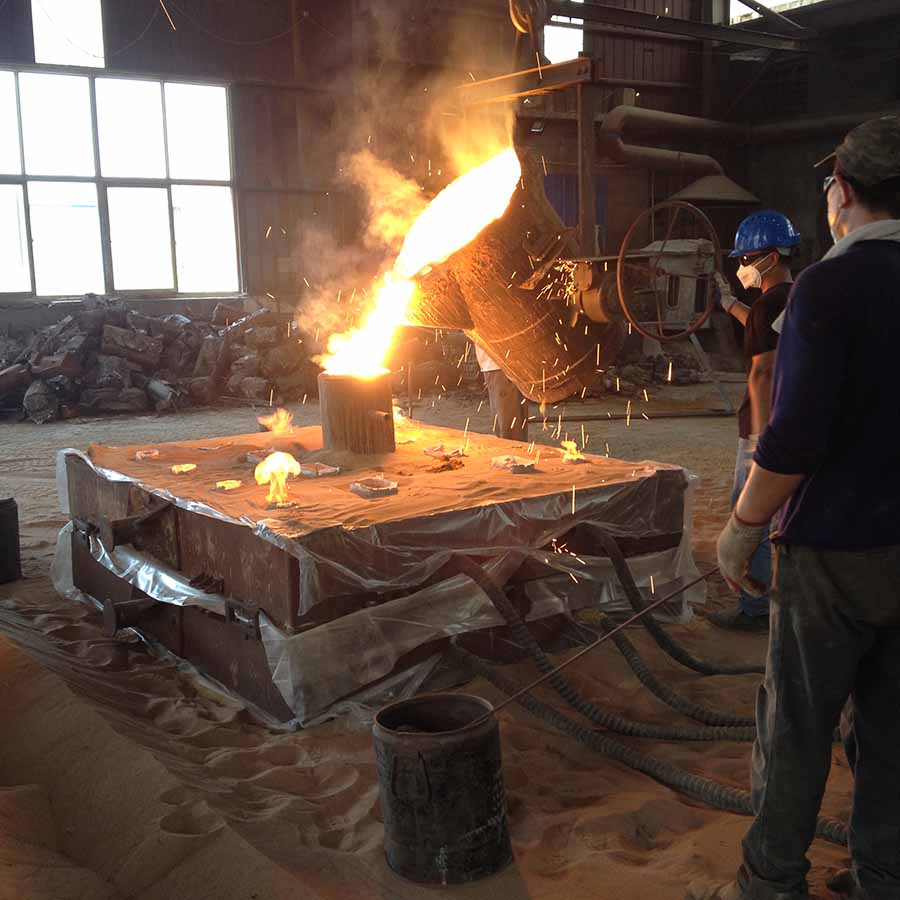 v process casting company