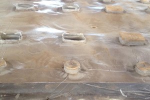 molde de fundição a vácuo para fundição de liga de aço